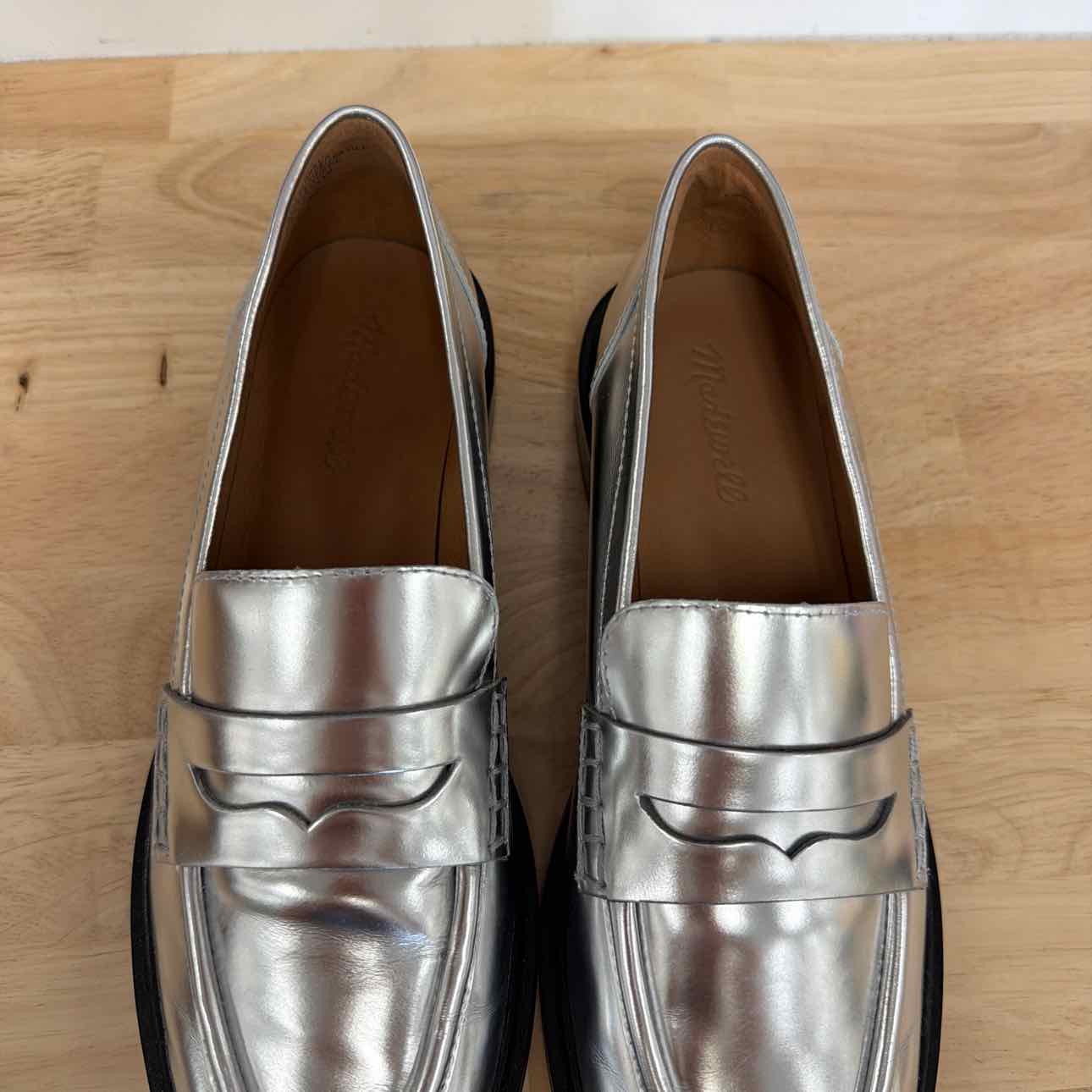 Madewell Size 10 Silver New Flats