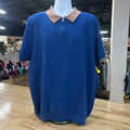 Paul Fredrick Size 3XL Blue Preloved MENS Polo