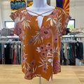 Express Size S Orange Preloved Blouse SS