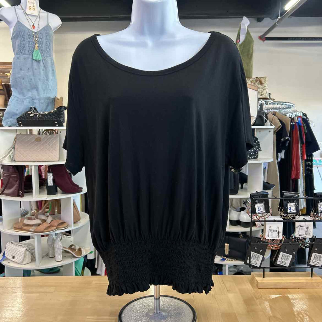 Gap Size S Black Preloved Blouse SS