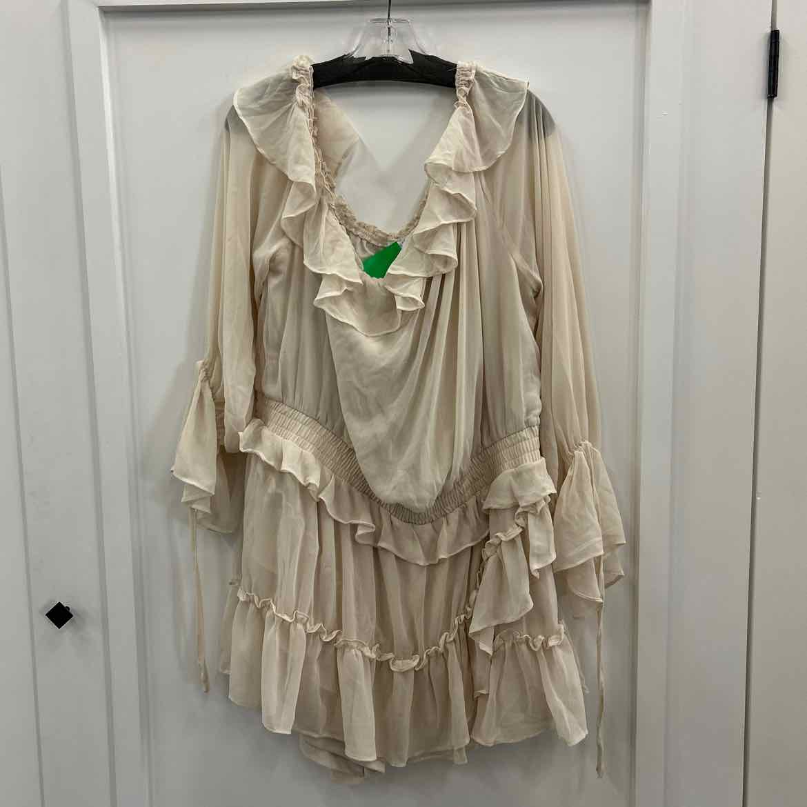 Fashionova Size 3X Tan New Dress