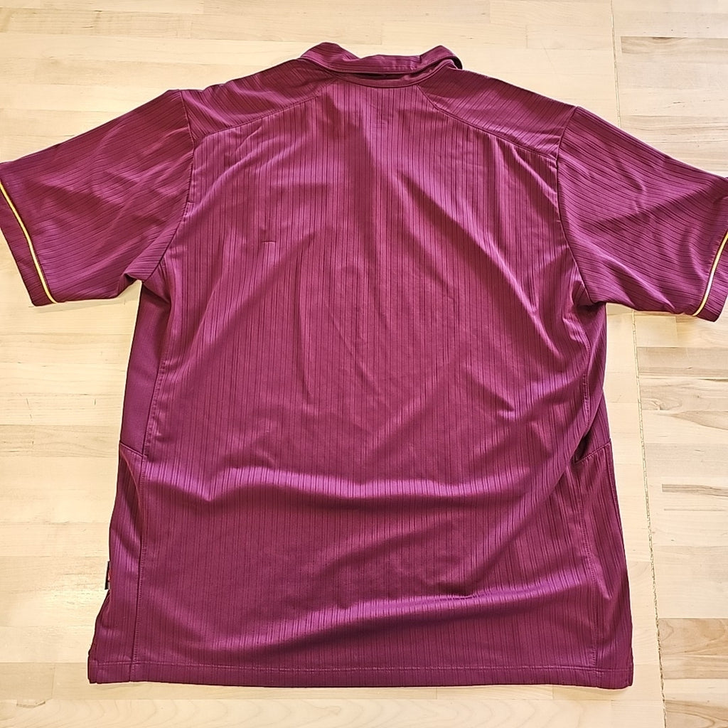 Nike Size XL Burgundy ASU Preloved MENS Polo