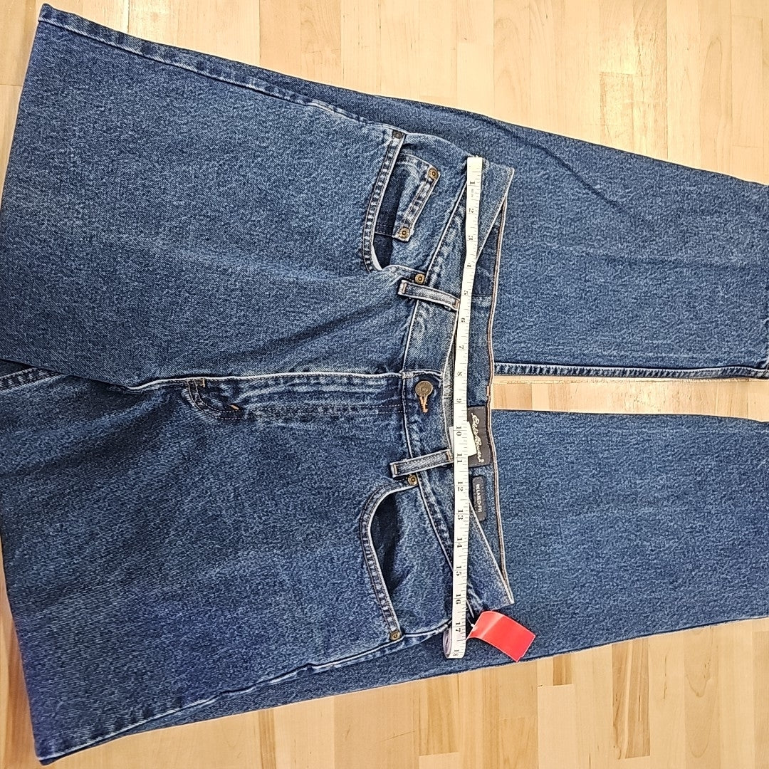 Eddie Bauer Size 35x34 Blue MENS Jeans