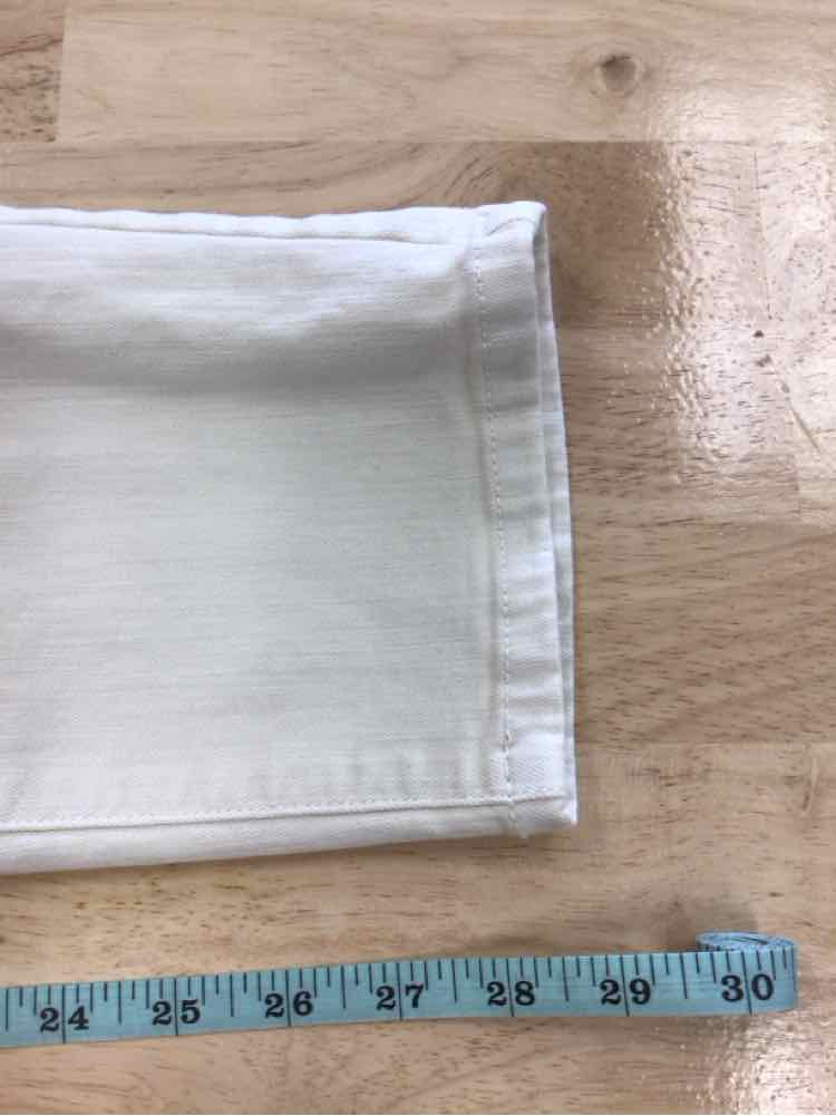 J.Jill Size 8 Off White Preloved Jeans