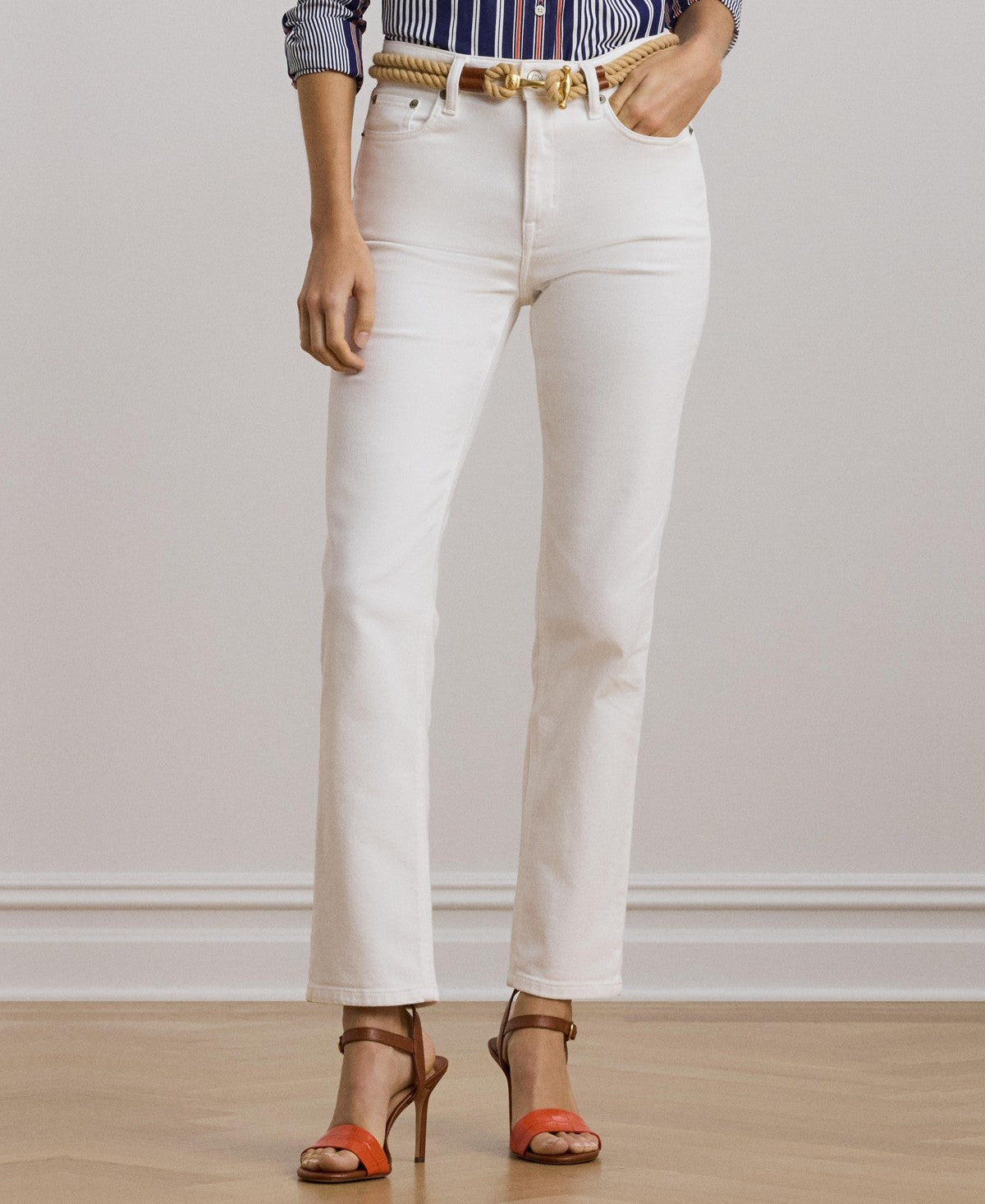 Ralph Lauren Size 4 White New Jeans