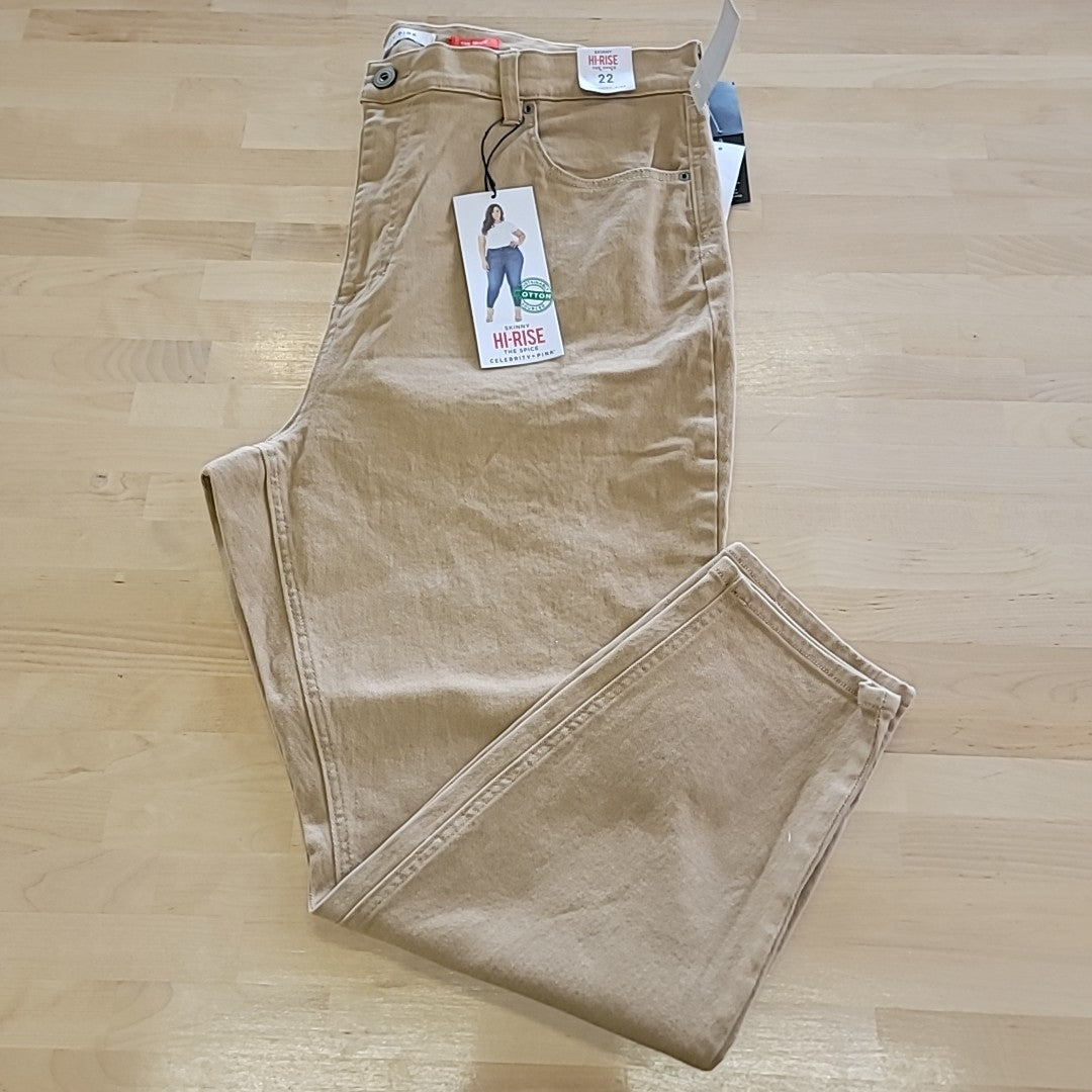 Celebrity pink Size 22 Beige New Jeans