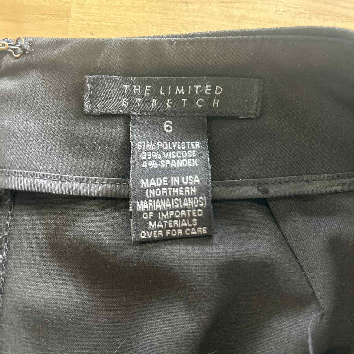 The Limited Size 6 Black Skirt