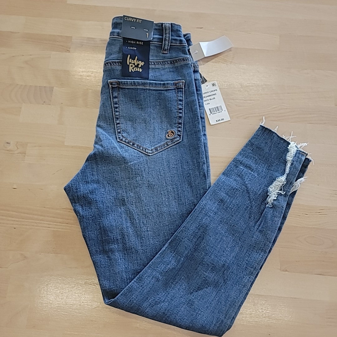 Indigo Rein Size 1 Blue Denim New Jeans