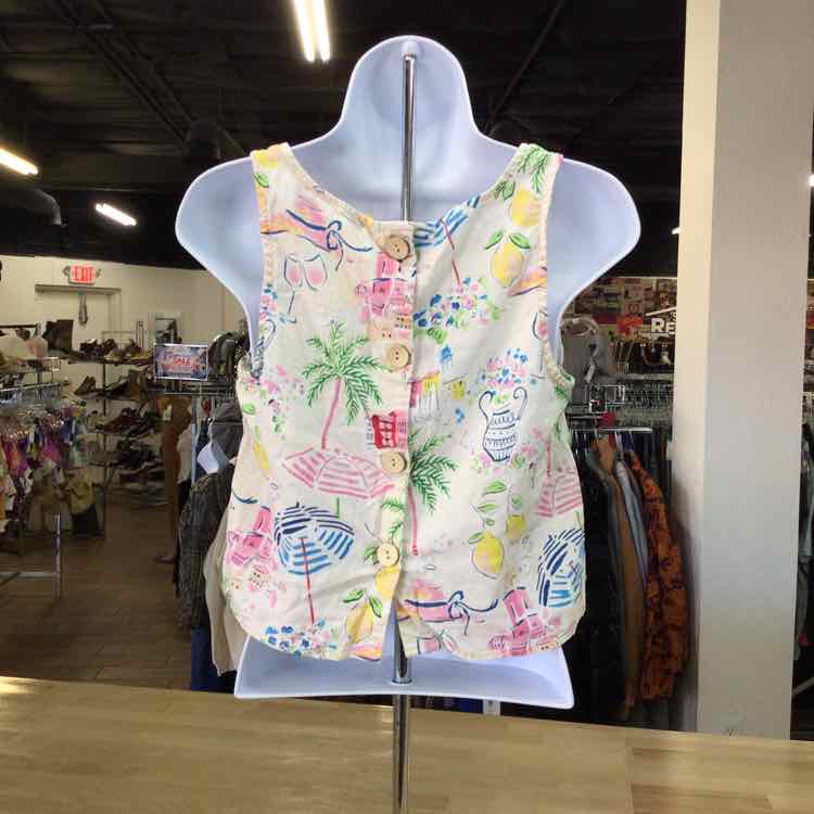 Calypso Size S White Preloved Tank