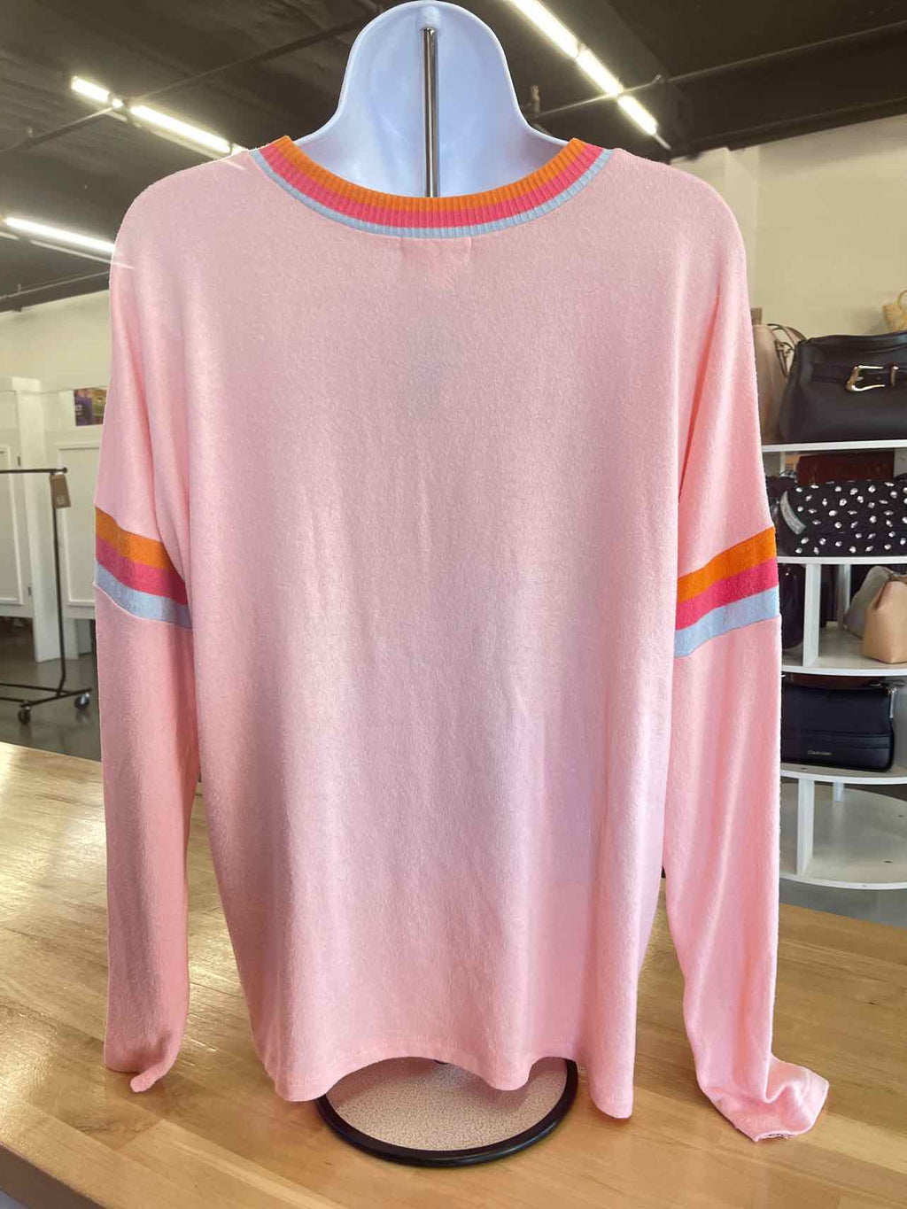 Style & Co. Size M Pink Preloved Sweater