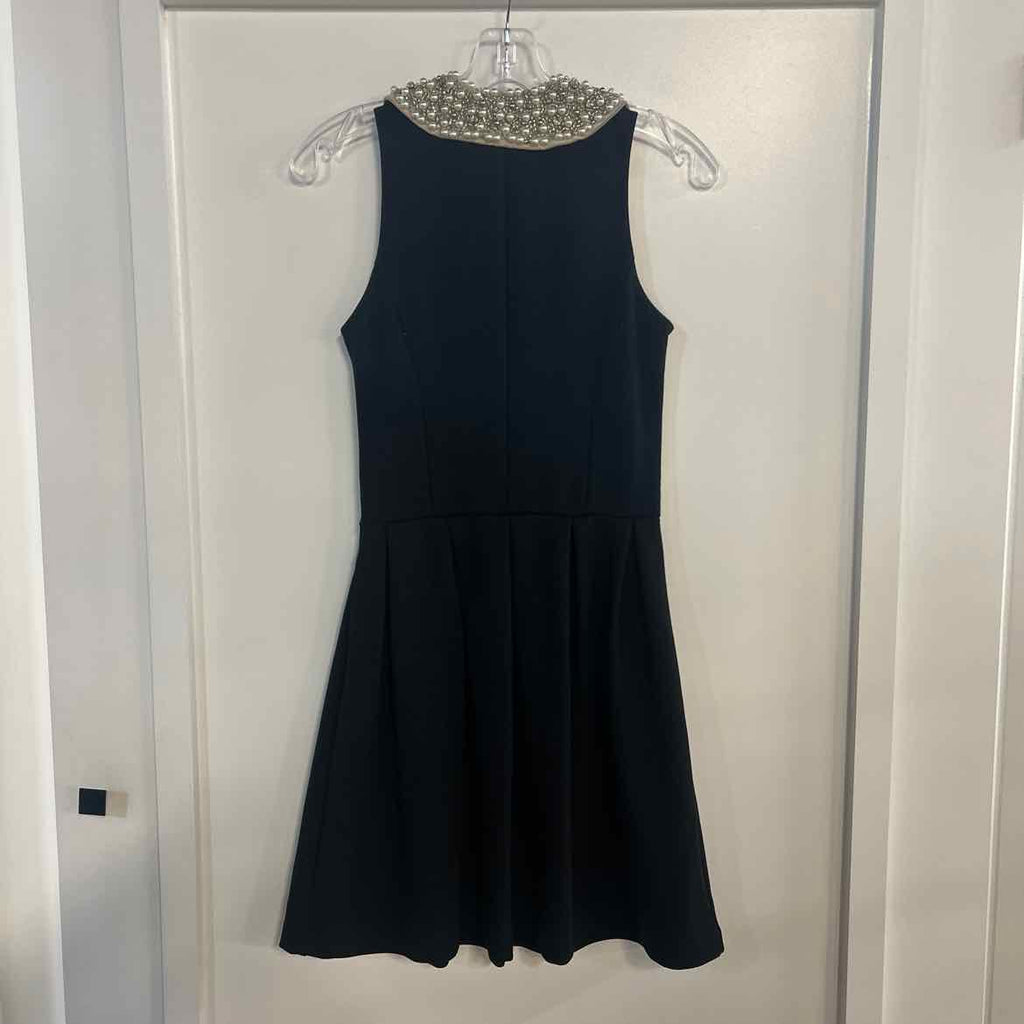 Aqua Size S Black Preloved Dress