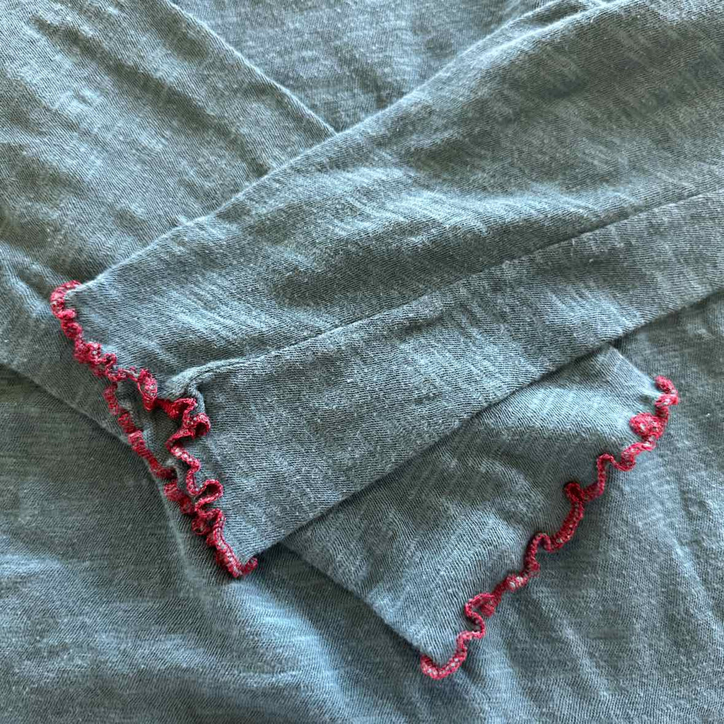 Natural Life Size M Green Long Sleeve