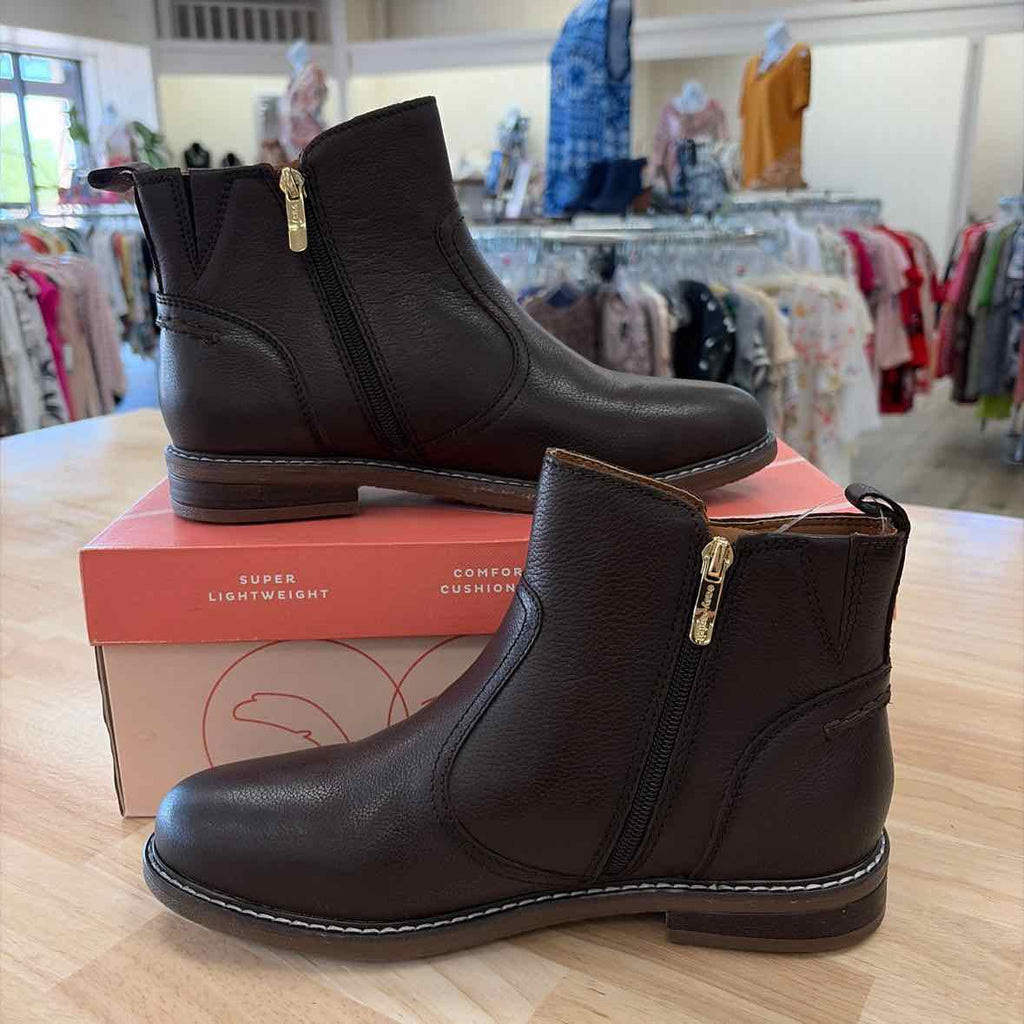 Easy Spirit Size 9.5 Women's Eflex Juna Block Heel Casual Booties