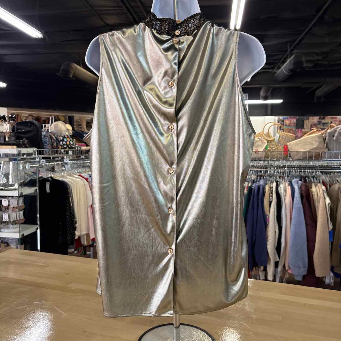 Size 14 Bronze Preloved Sleeveless