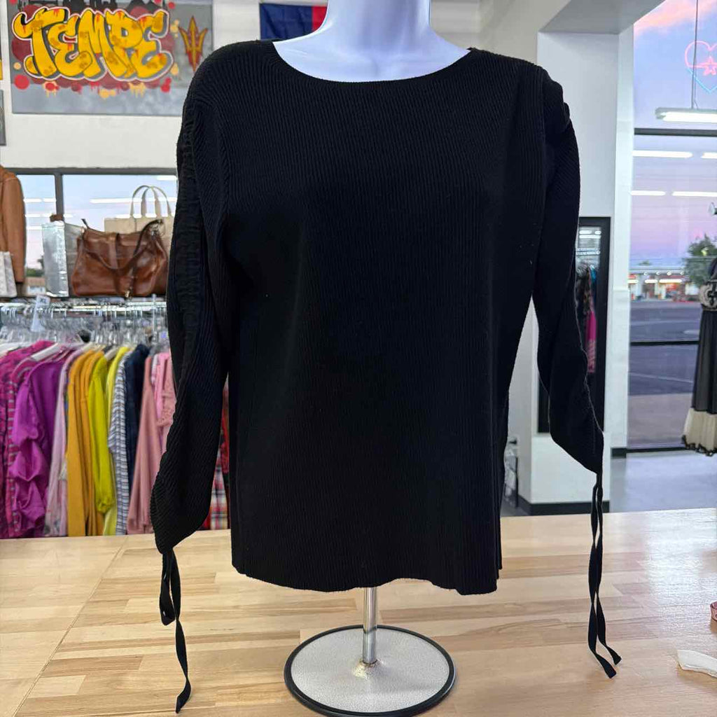 Dressbarn Size XL Black Used Knit Top