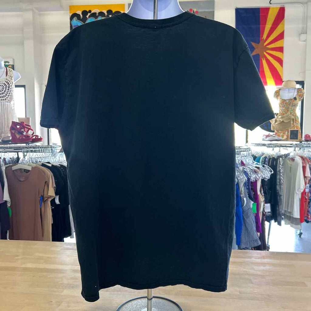 Marvel Size L Black Preloved T-Shirt SS