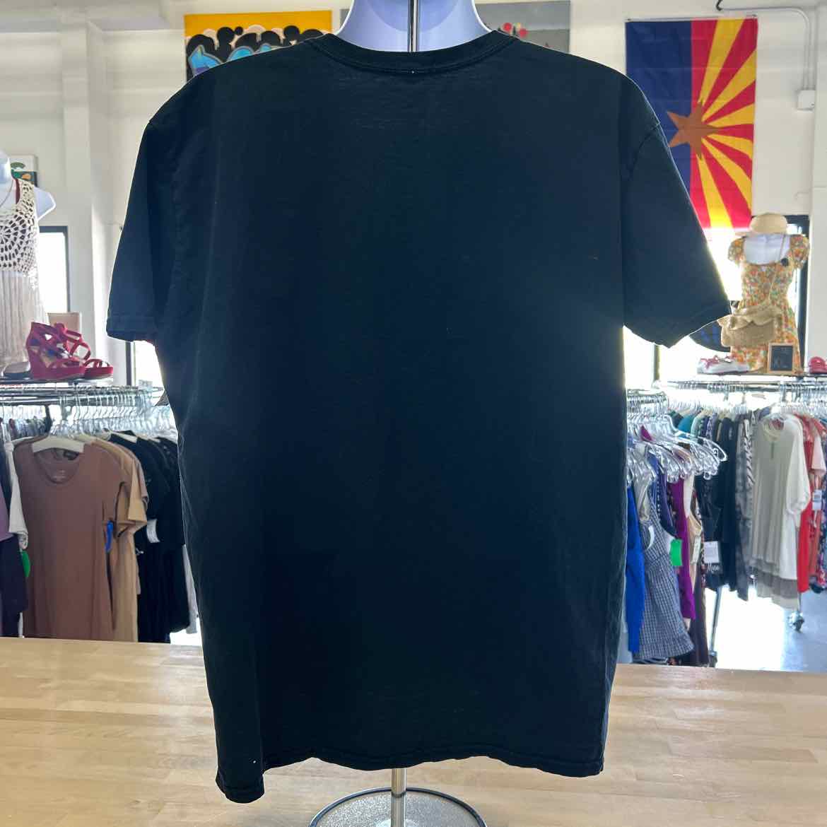 Marvel Size L Black Preloved T-Shirt SS