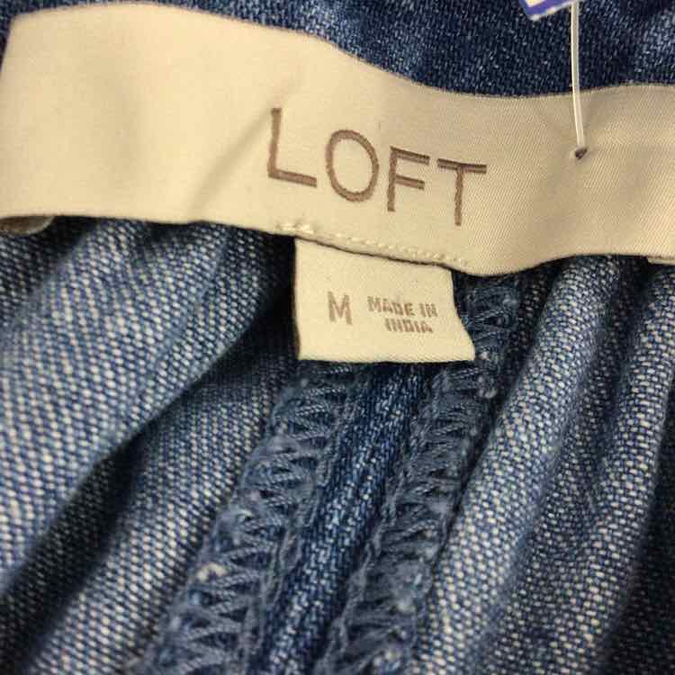 Loft Size M Blue Preloved Dress