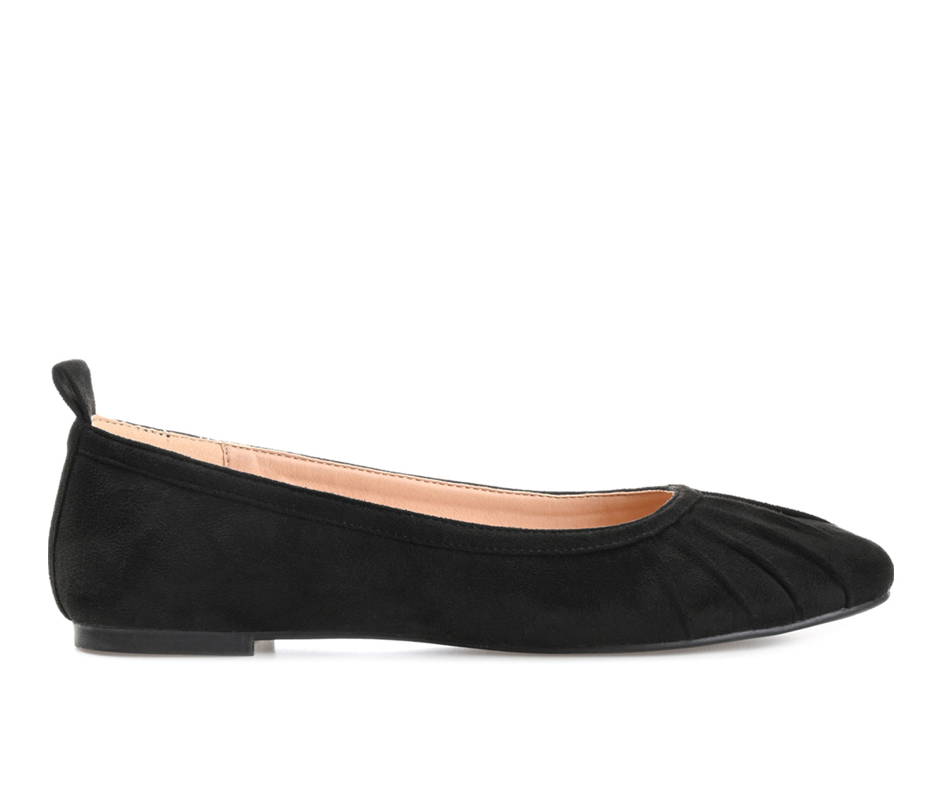 Journee Collection Size 7 Black Flats