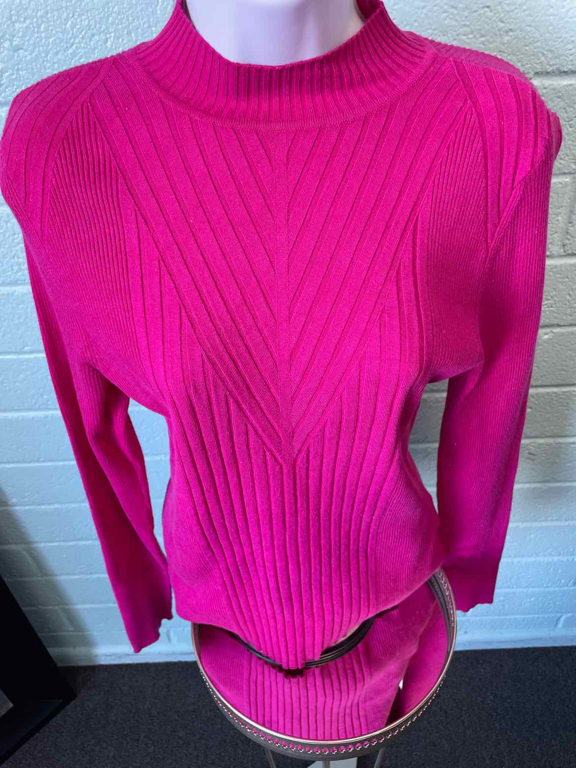 INC Size M bright pink Sweater