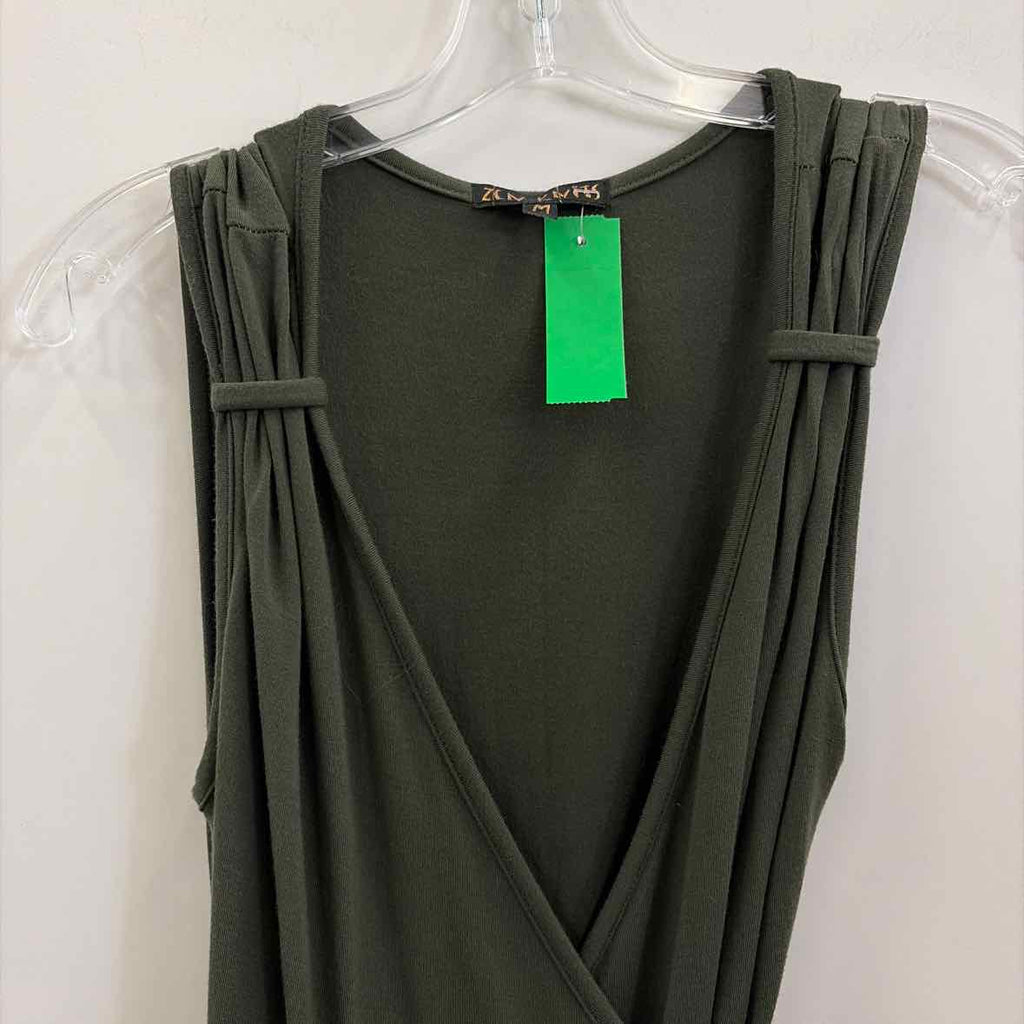 Zen Knits Size M Green Preloved Dress