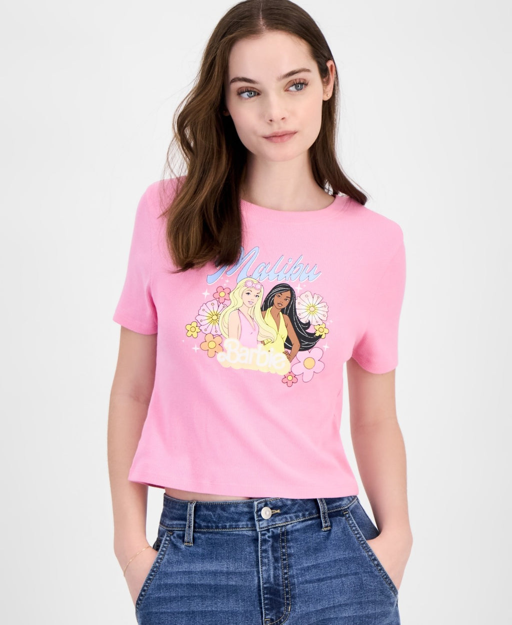 Barbie Size M Malibu Barbie Graphic T-Shirt