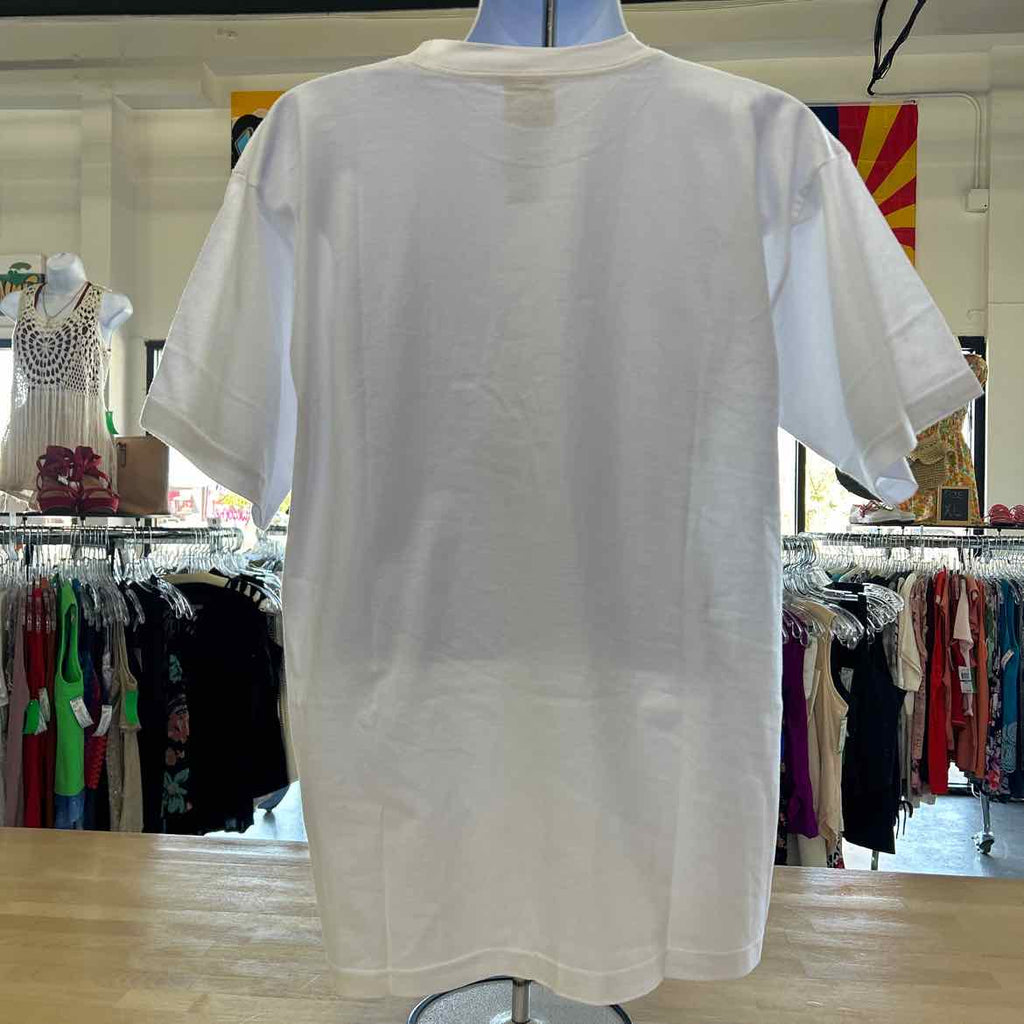 Atlas Size XL White Preloved MENS T-shirt