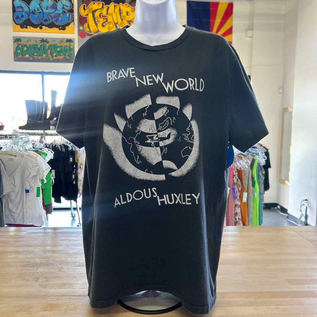 John Galt Size M Latte Preloved T-Shirt SS