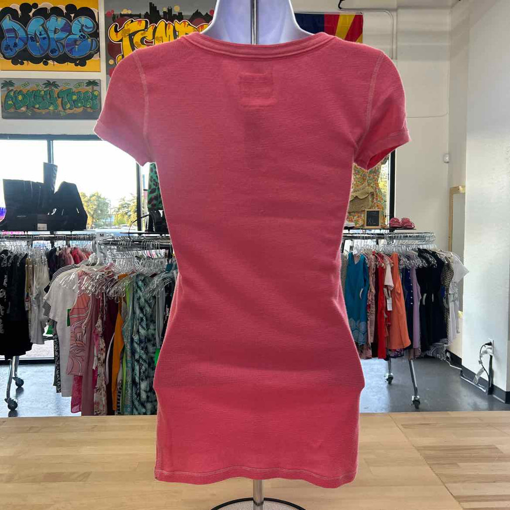 Abercrombie & Fitch Size S Pink Preloved T-Shirt SS