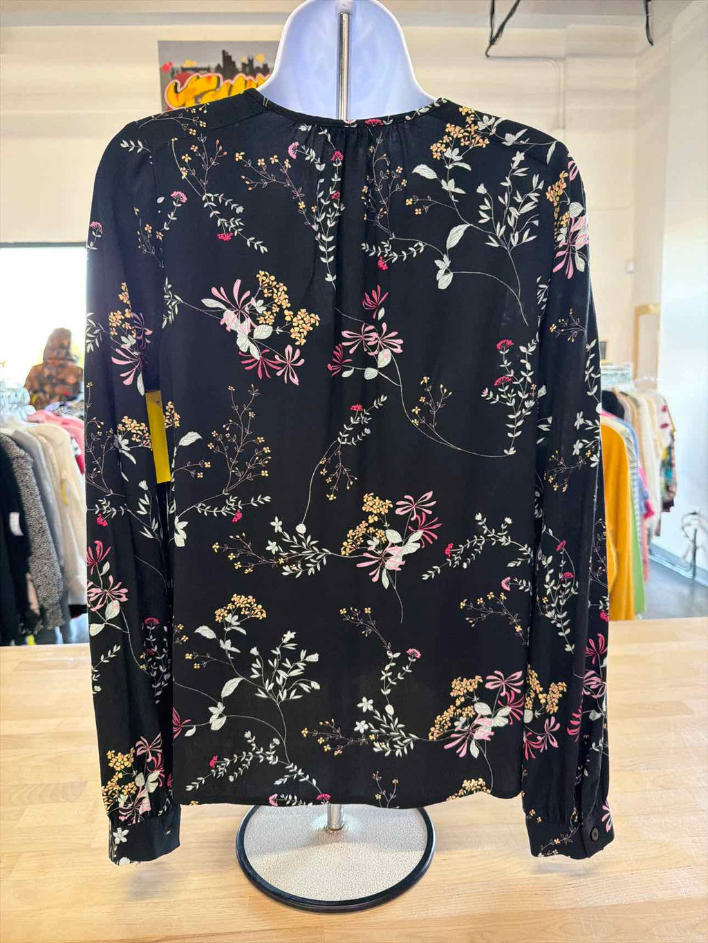 Lucky Brand Size XS Black Sweatshirt