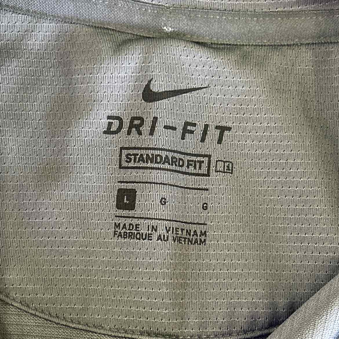 Nike Size L Gray Preloved MENS Polo