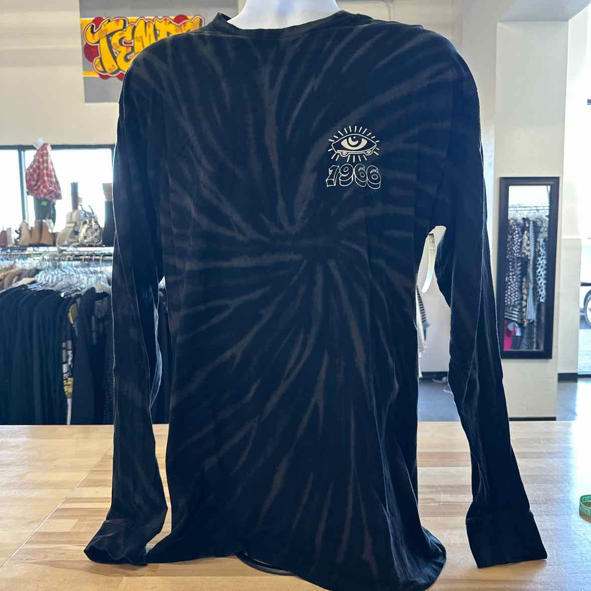 Vans Size L Black MENS Long Sleeve Shirt