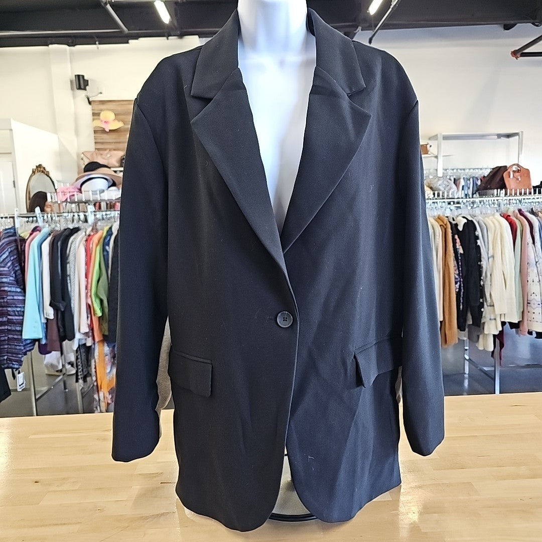 Calvin Klein Size M Black Jacket