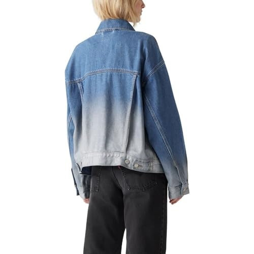 Levi's Size XL blue & silver  90s Cotton Trucker Jacket - My Moment
