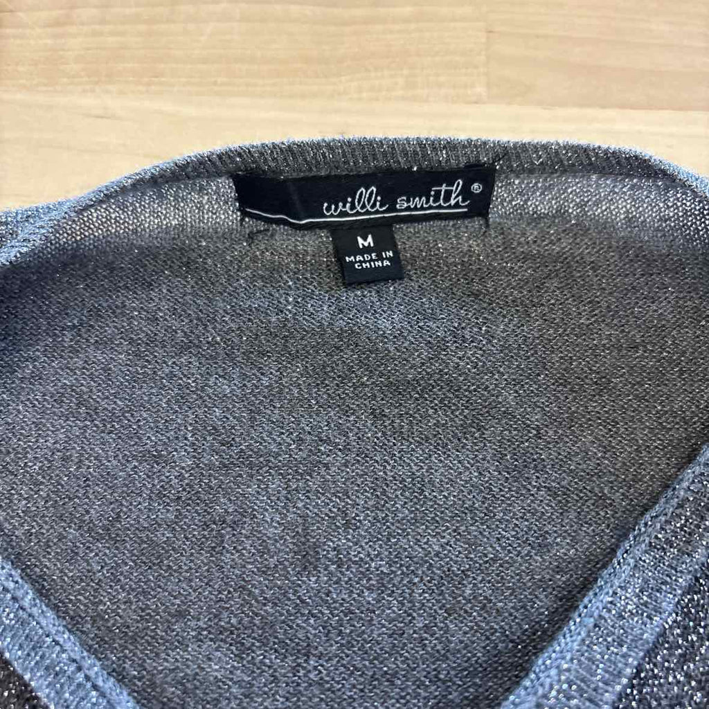 Willi Smith Size M Gray Cardigan