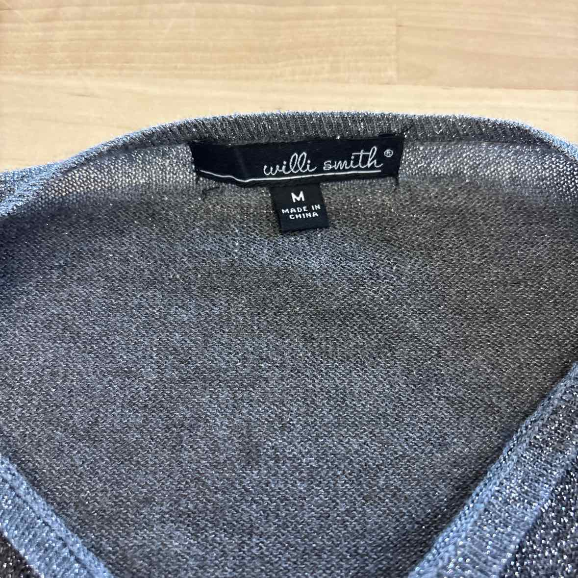 Willi Smith Size M Gray Cardigan