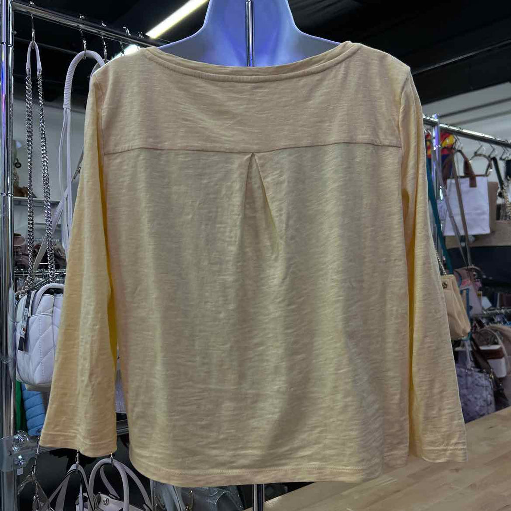 Talbots Size SP Yellow Blouse