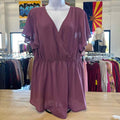 Torrid Size 1X Purple Preloved Blouse