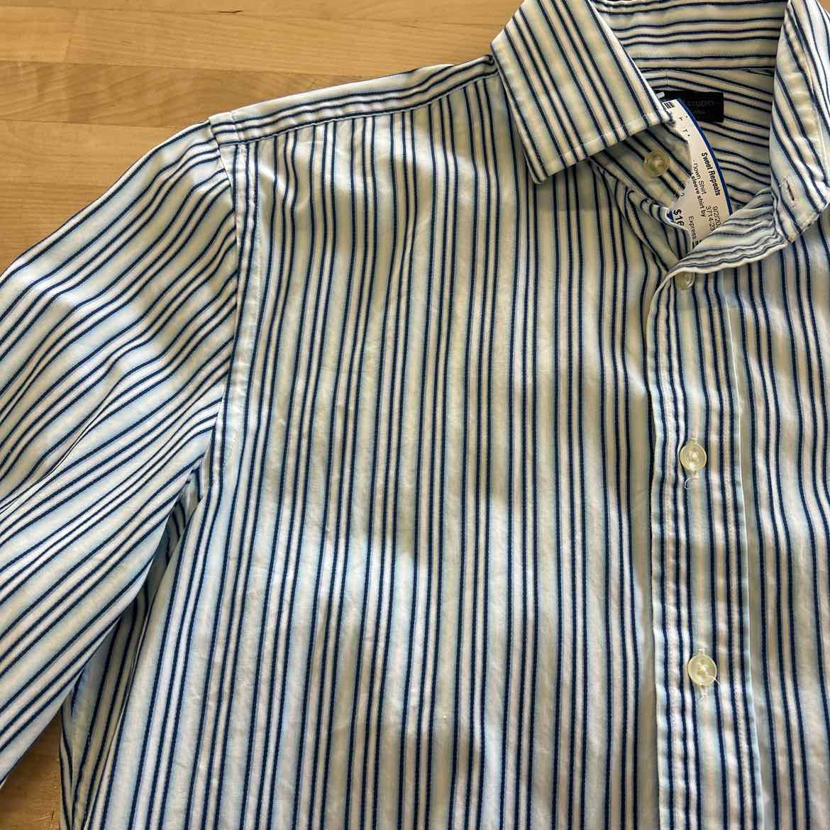 Express Size S Blue Preloved MENS Button Down Shirt