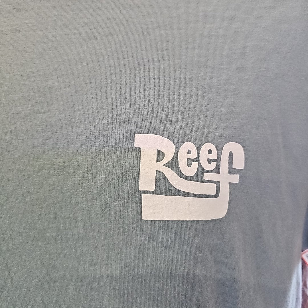 Reef Size M Blue New MENS T-shirt