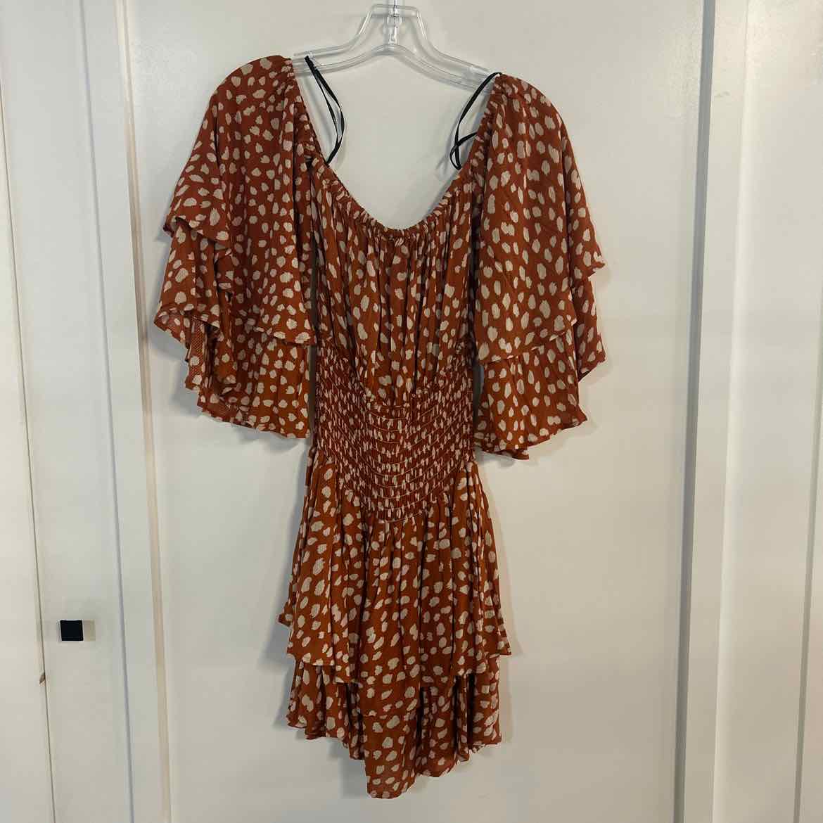 Forever 21 Size S Orange Preloved Dress