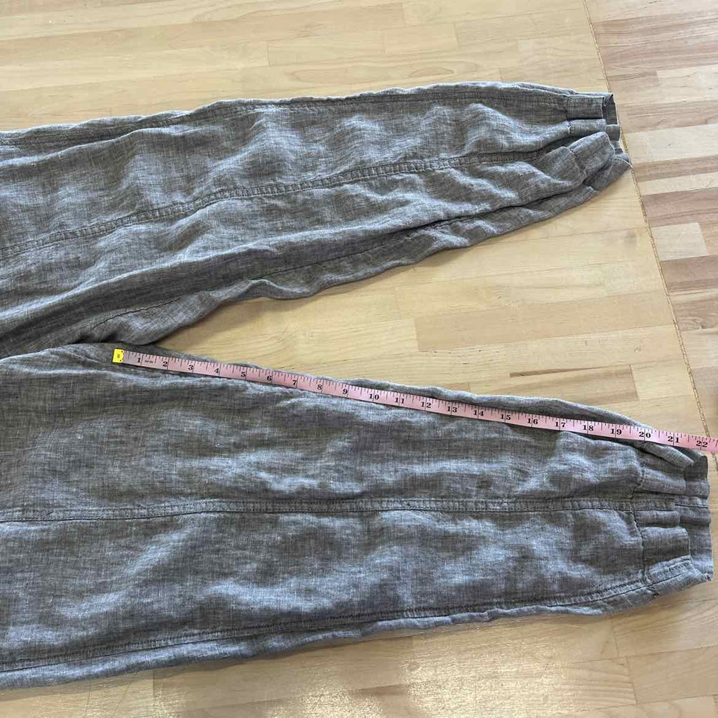 Athleta Size XL Brown Linen Preloved Jogging Pants