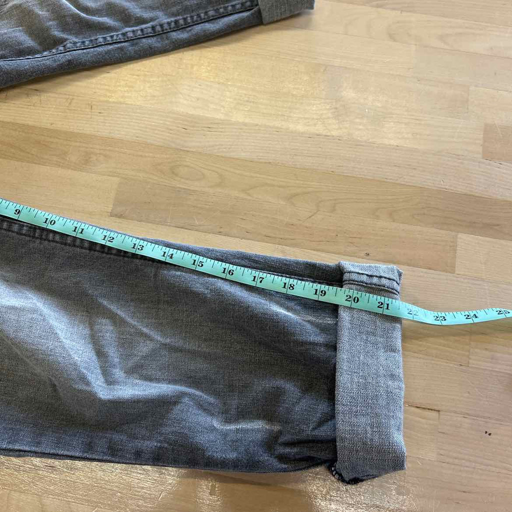 Hang Ten Size 5 Gray Denim Preloved Jeans
