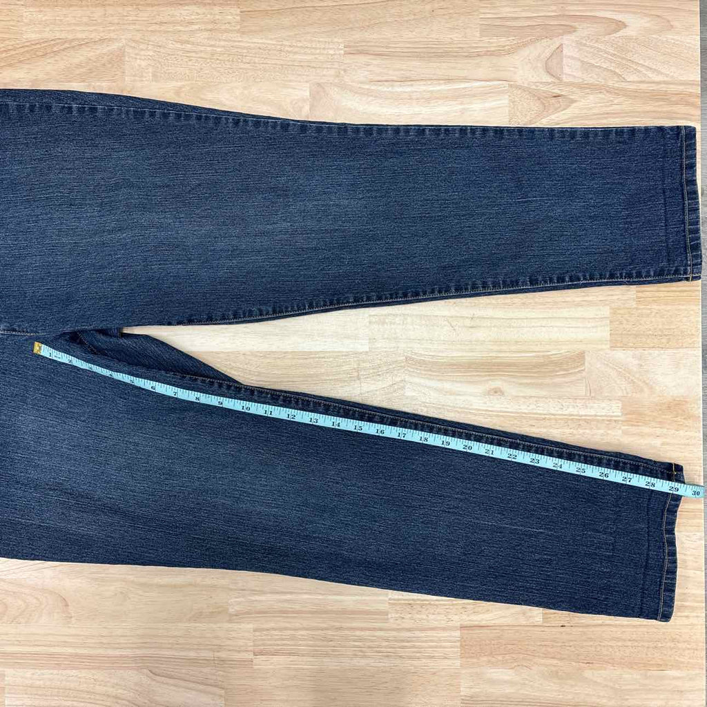 Chico's Size 2.50 (14) Blue Denim Preloved Jeans