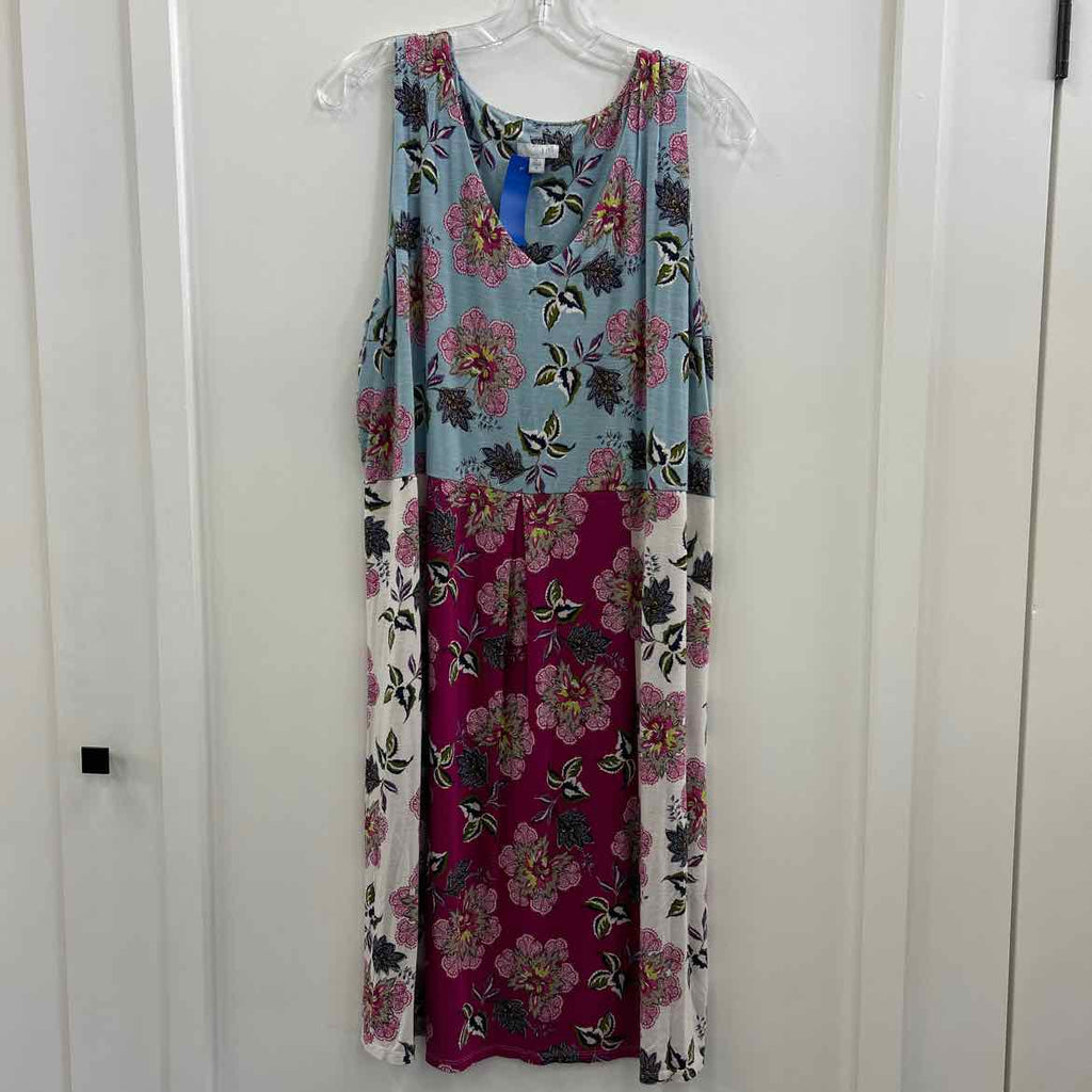 J Jill Size XL Teal Dress