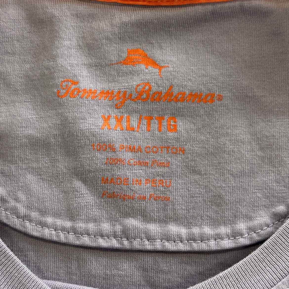 Tommy Bahama Size XXL Purple Preloved MENS T-shirt
