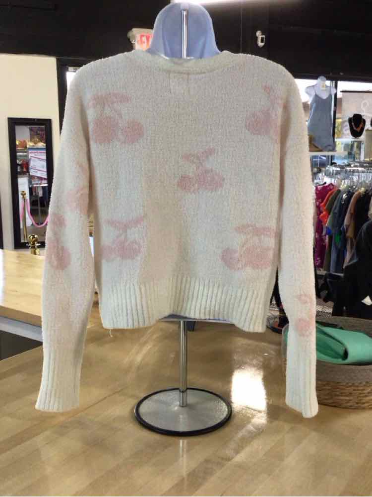 hippie rose Size M White New Cardigan