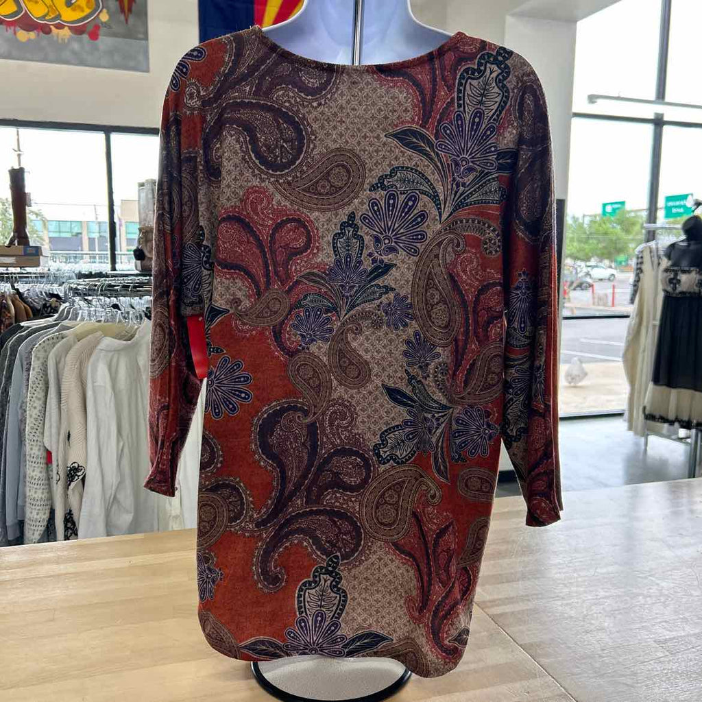 Leo &  Nicole Size M Multi-Color Preloved Blouse