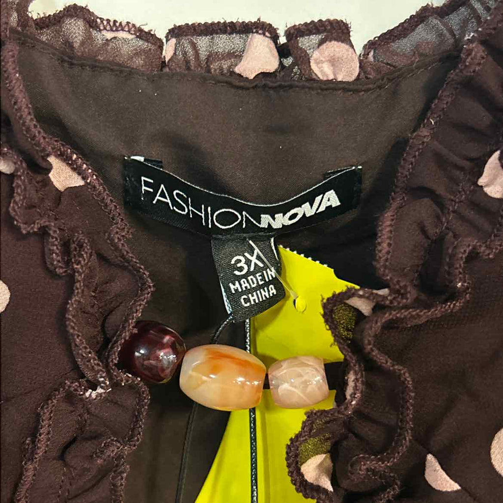 Fashionova Size 3X Purple Preloved Dress