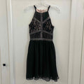 Francesca Size XS Black Lace Preloved Dress